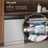 Посудомоечная машина WEISSGAUFF DW 6038 X Inverter,  полноразмерная, напольная, 60см, загрузка 14 комплектов, серебристая [437360]